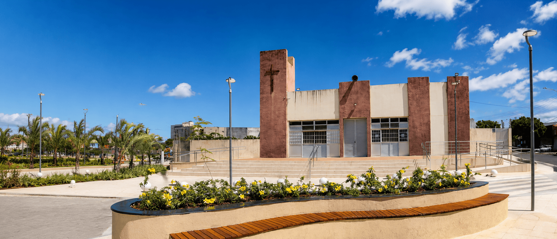 Fachada da Paróquia Nossa Senhora do Carmo