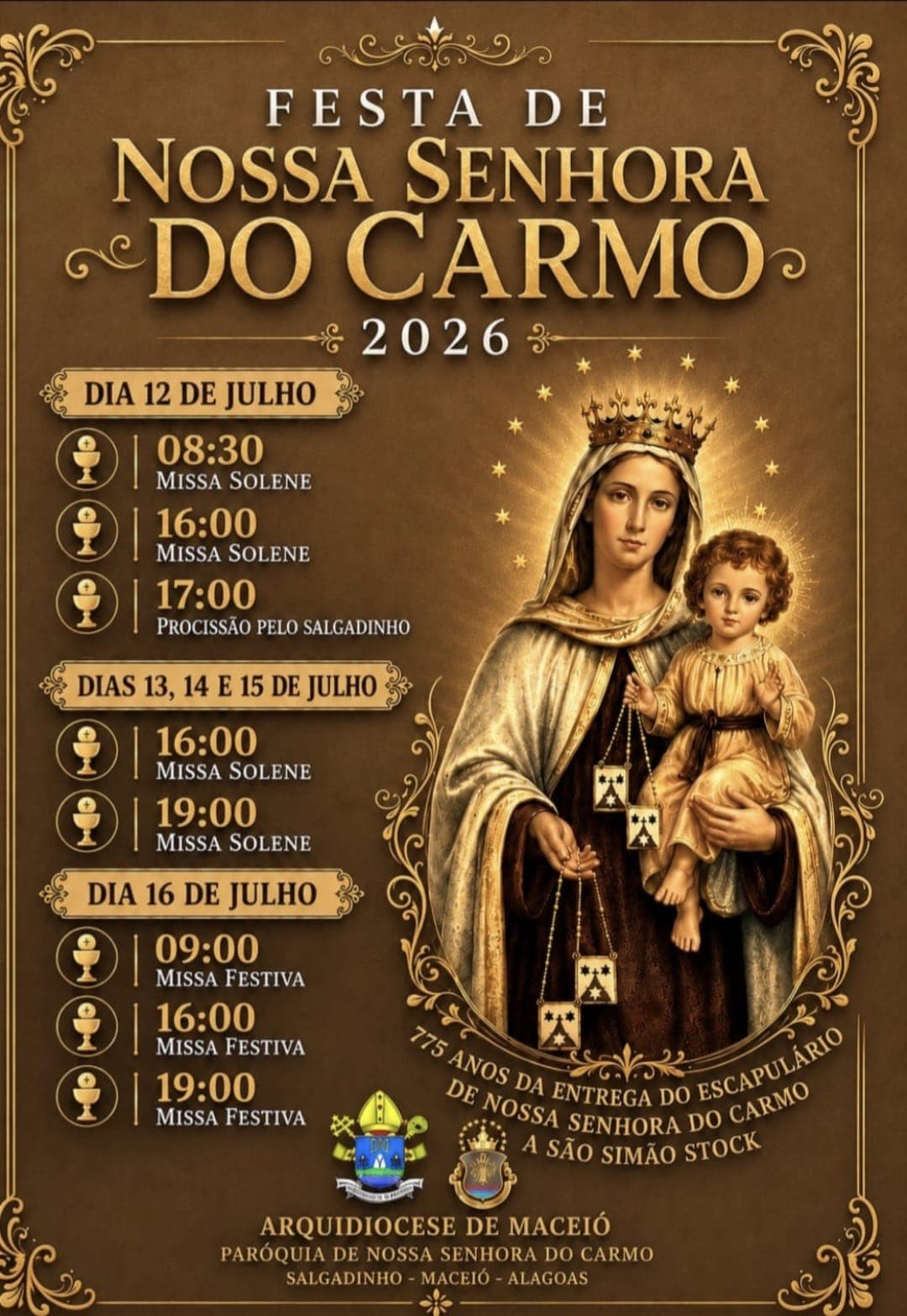Programação Festa